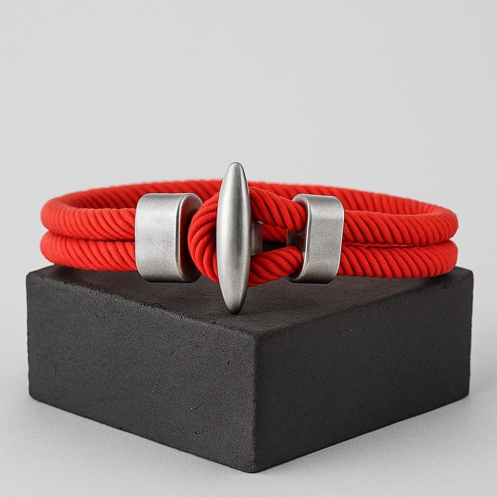 Red Sampson Post Bracelet