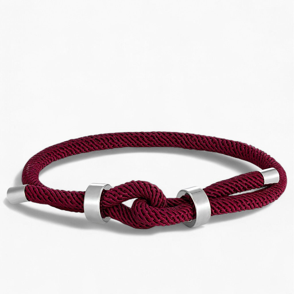 Knotis Maroon Bracelet