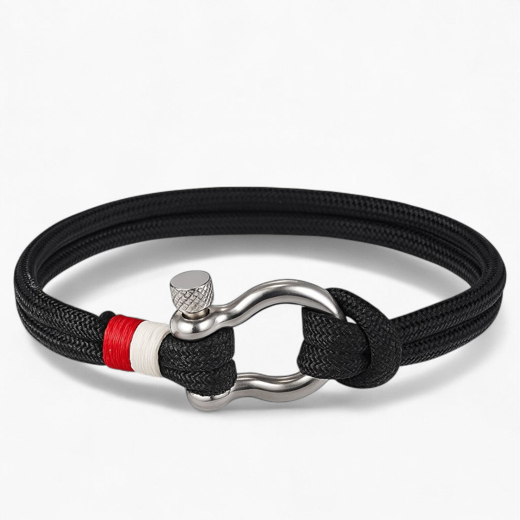 Black Shackle Bracelet