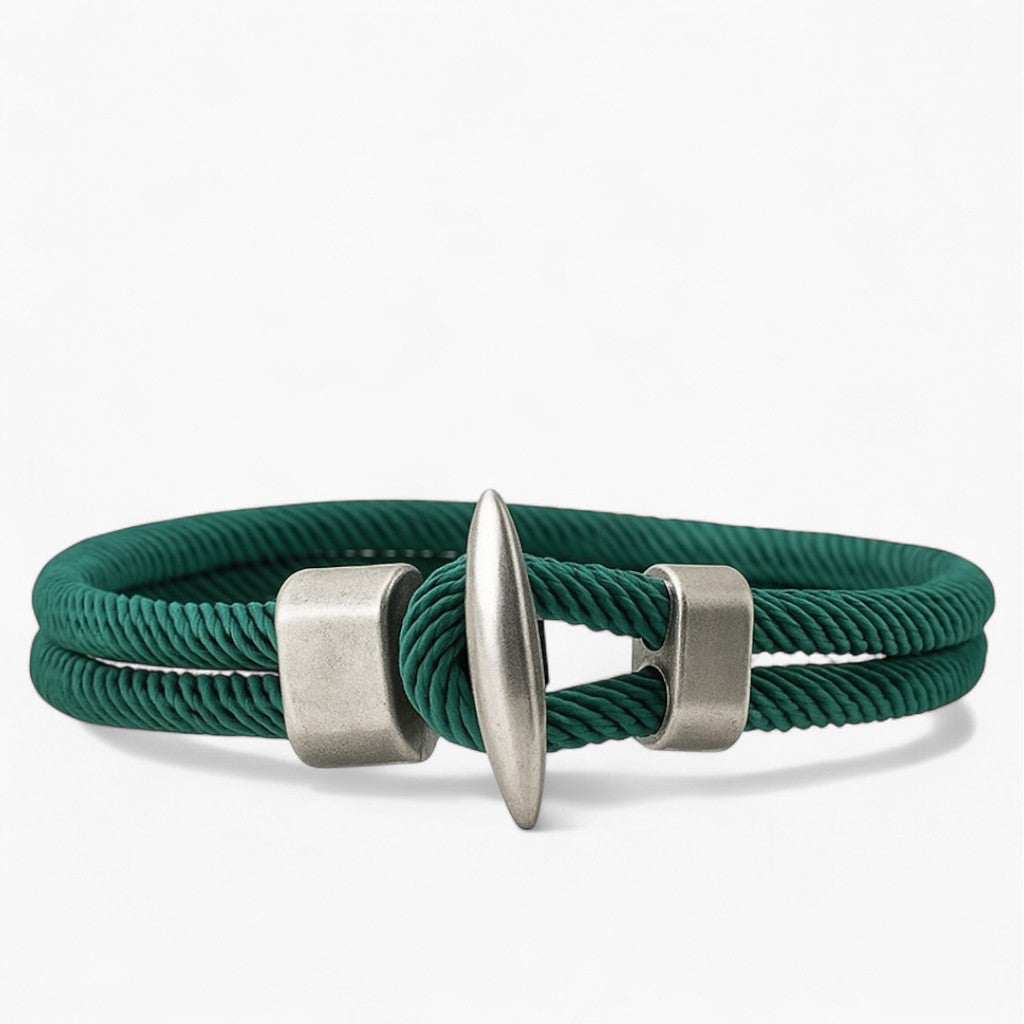 Emerald Samson Post Bracelet