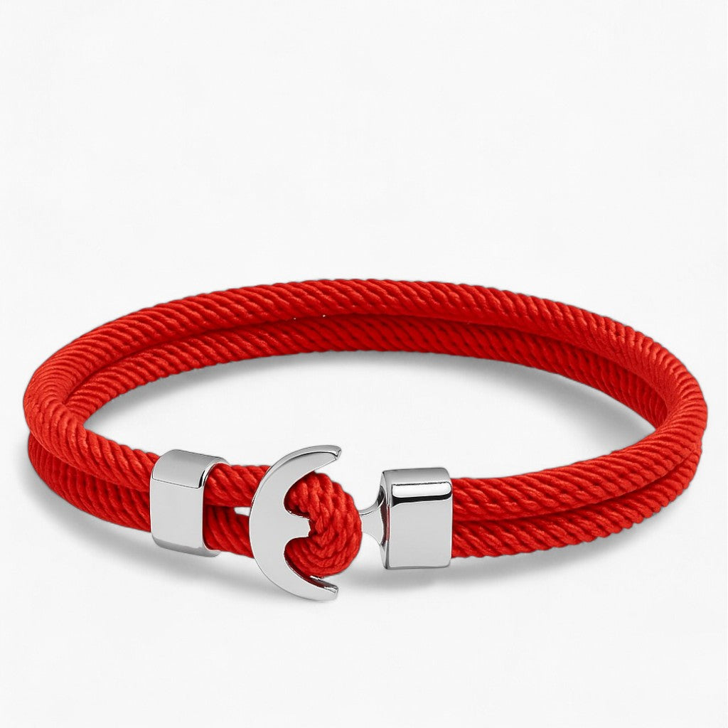Red Harbor Hook Bracelet