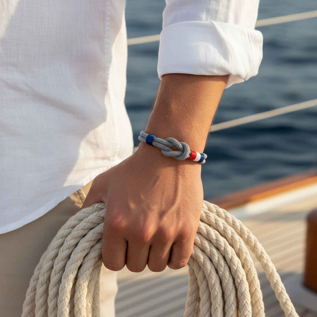 Nautical Grey Knot