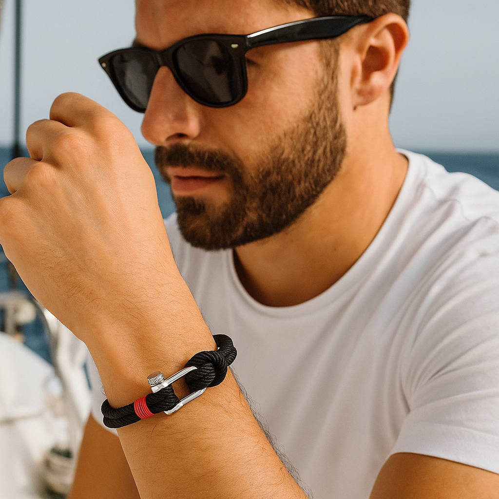 Crimson Black Bracelet