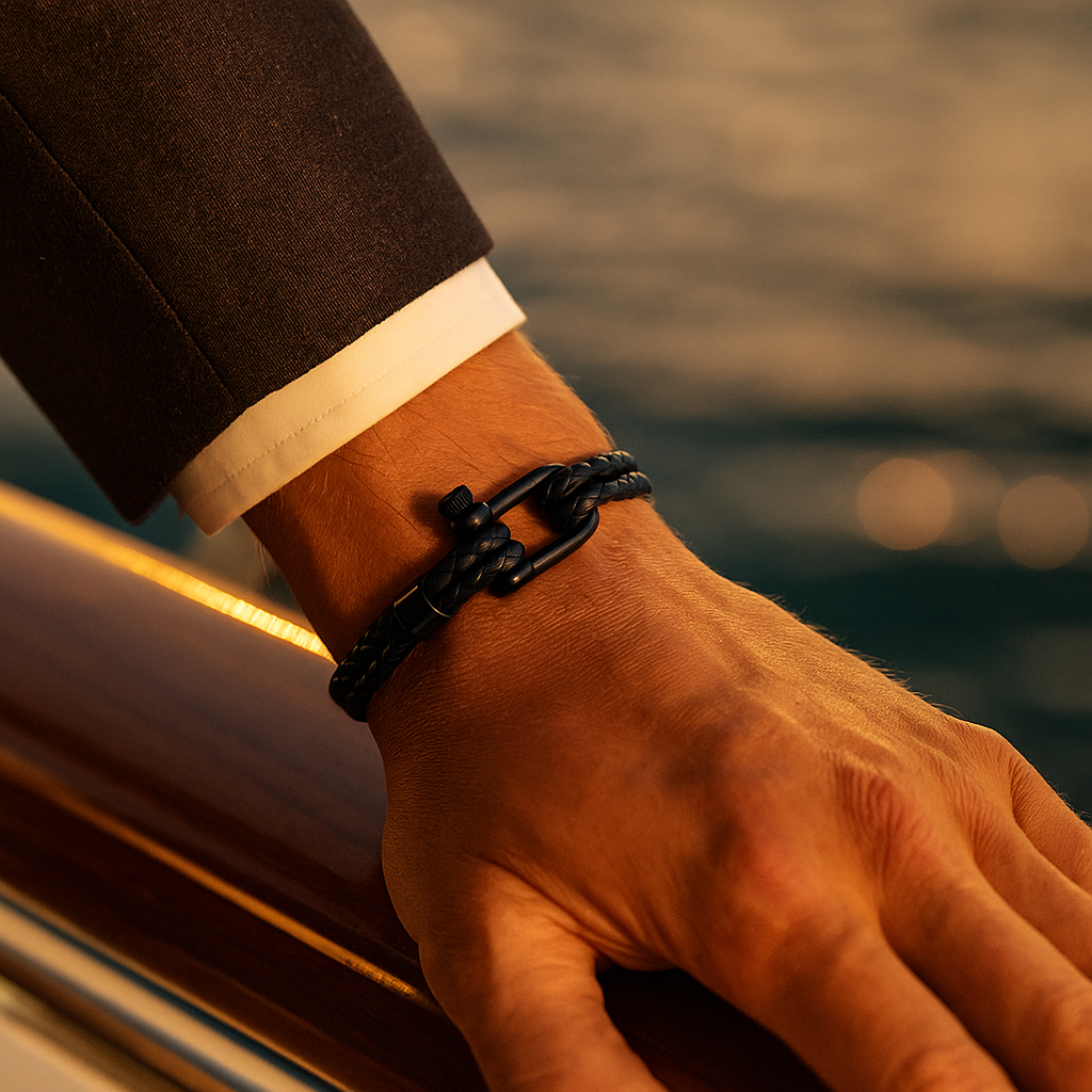 Noctis Navy Bracelet