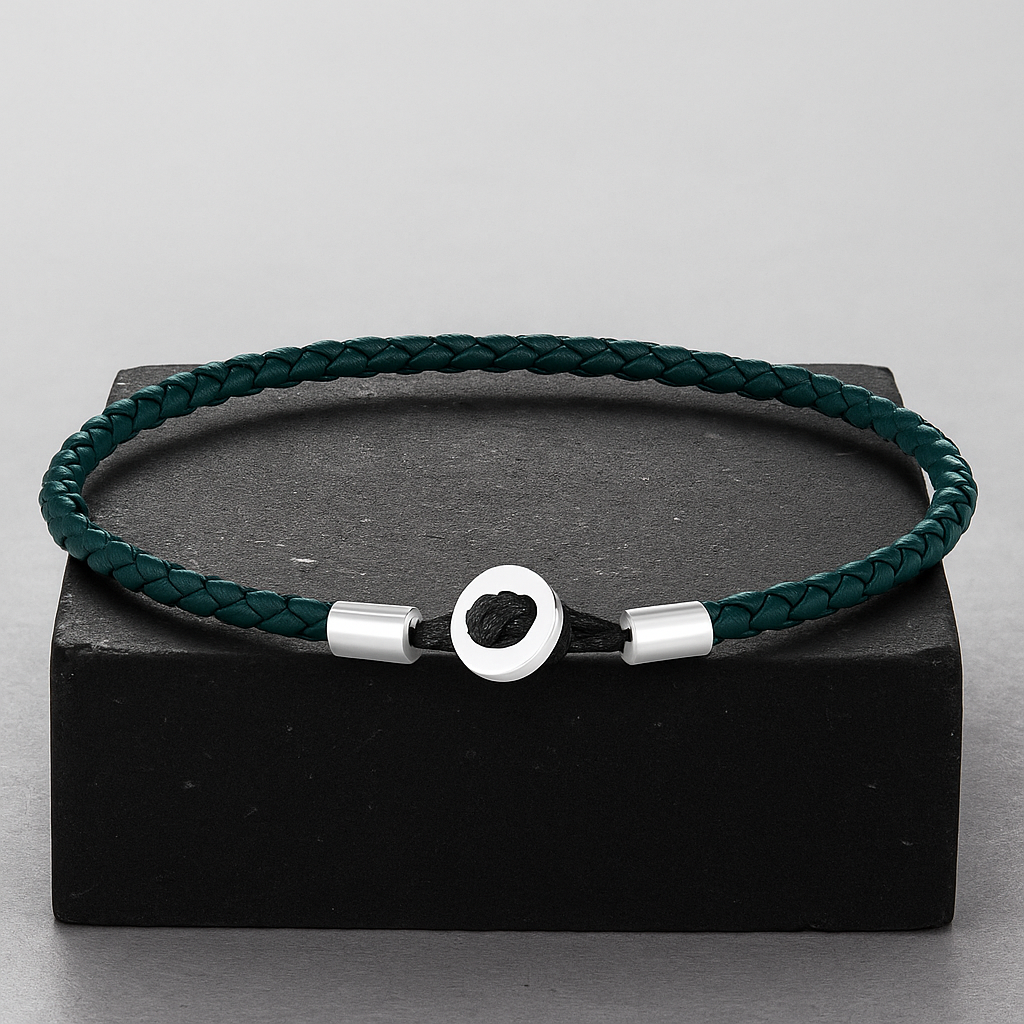 Emerald Bollard Bracelet
