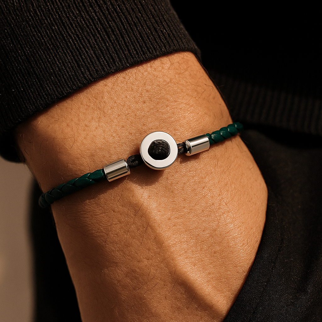 Emerald Bollard Bracelet