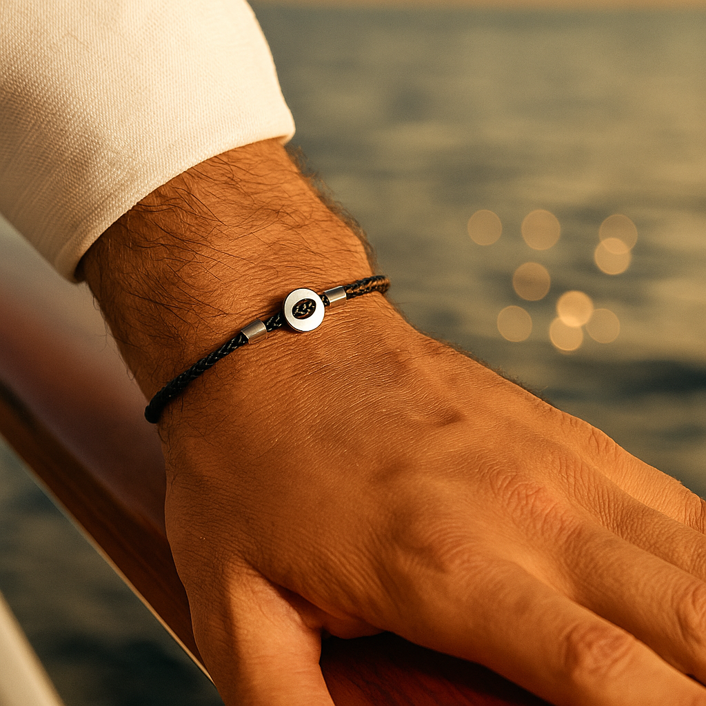 Black Bollard Bracelet