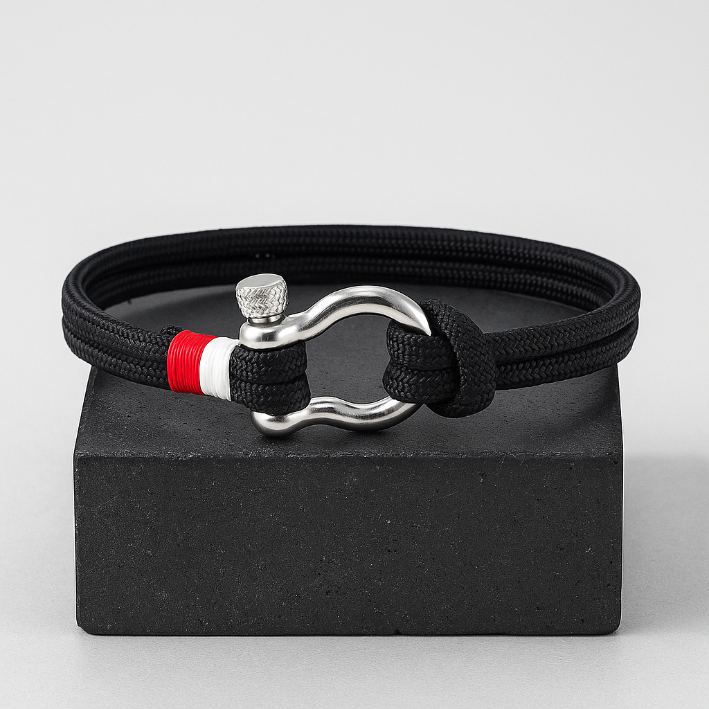 Black Shackle Bracelet