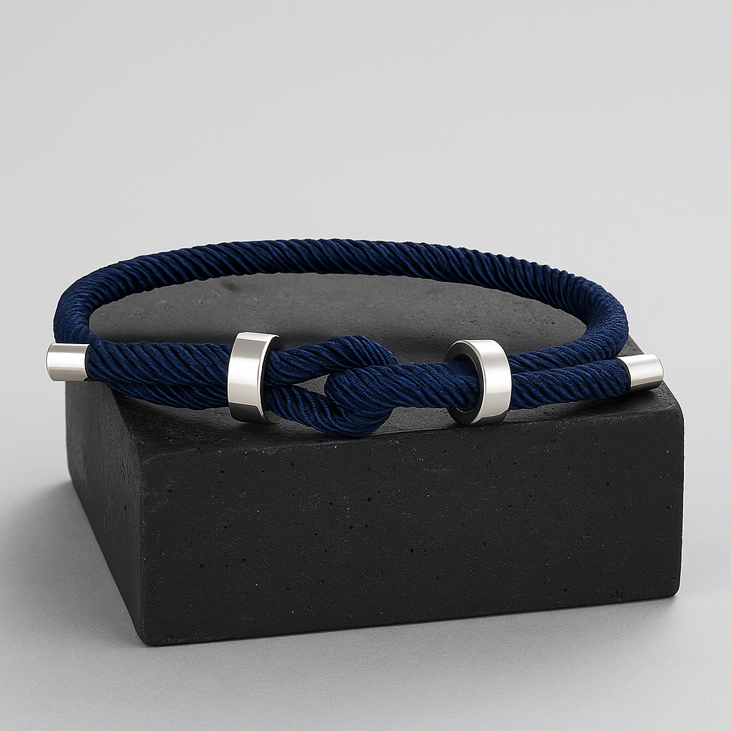 Knotis Navy Bracelet