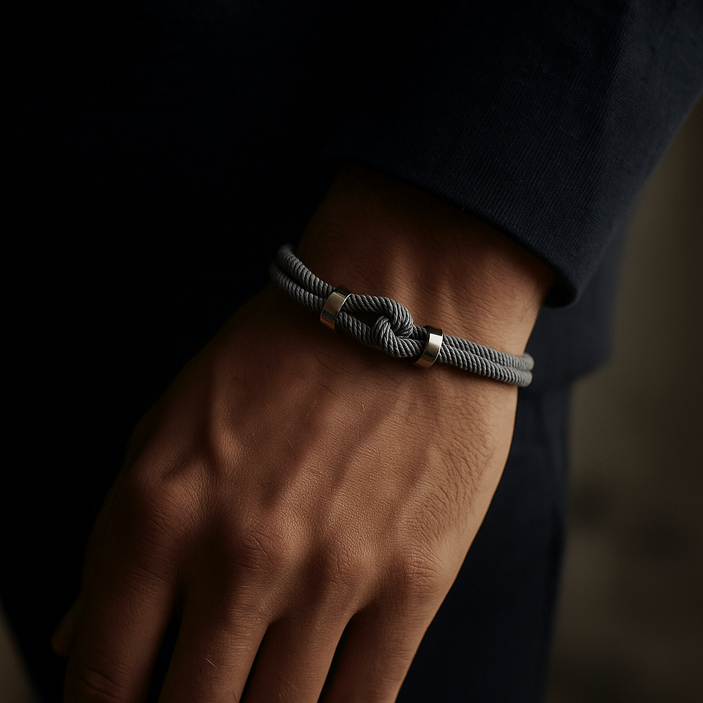 Knotis Grey Bracelet