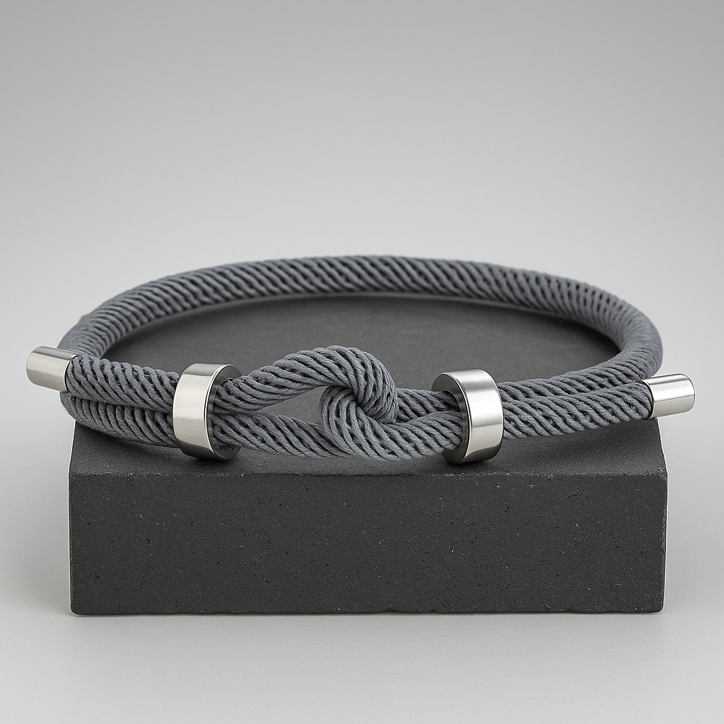 Knotis Grey Bracelet