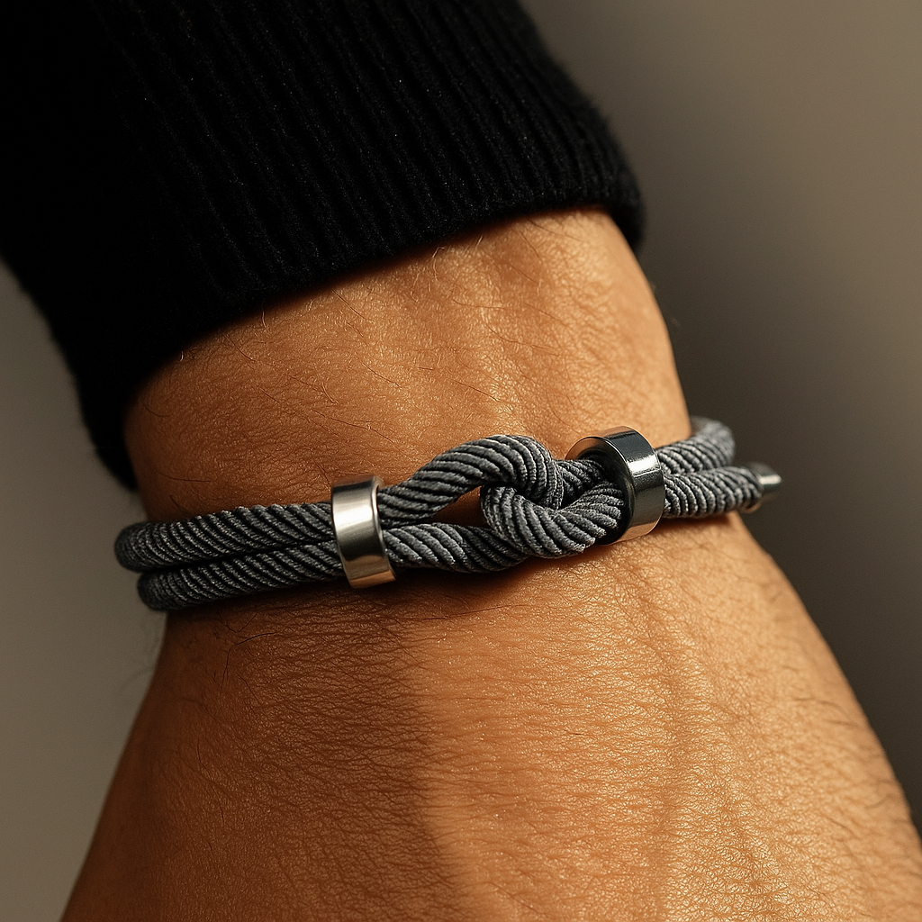 Knotis Grey Bracelet