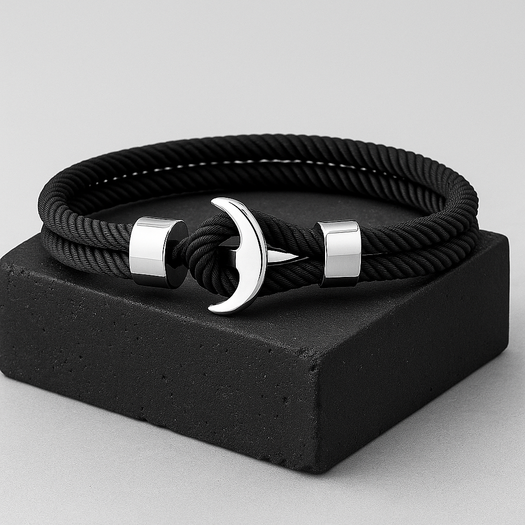 Black Harbor Hook Bracelet