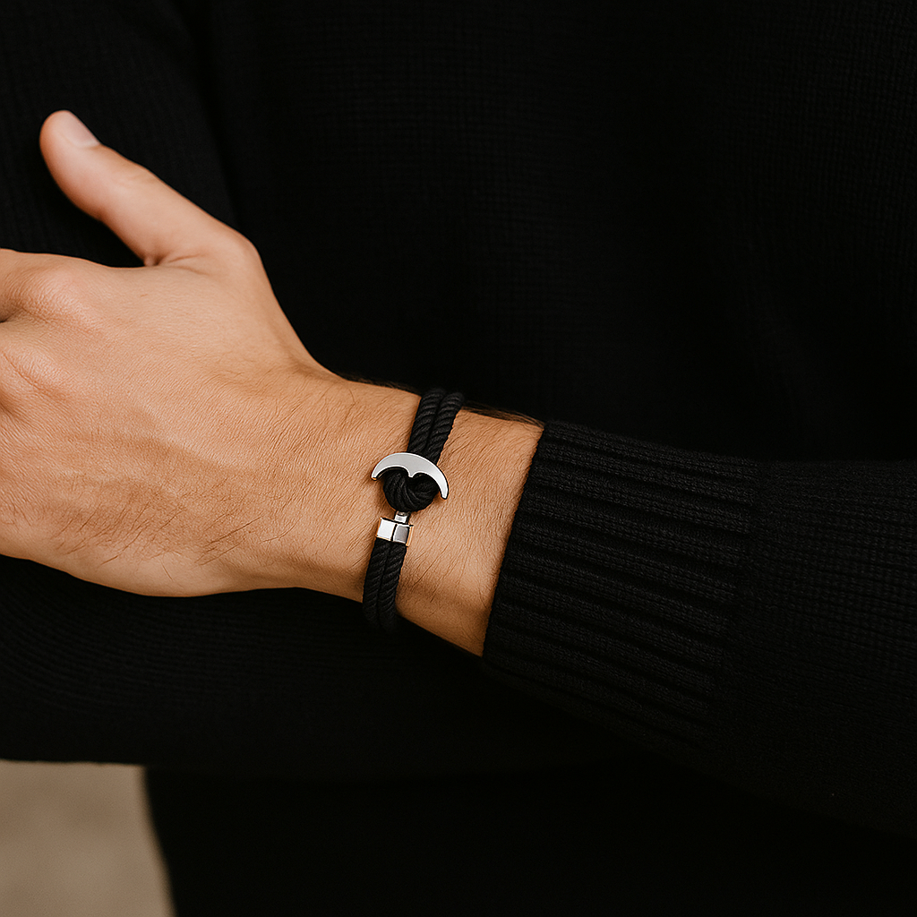 Black Harbor Hook Bracelet