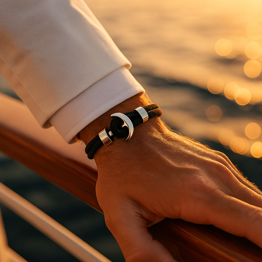Black Harbor Hook Bracelet