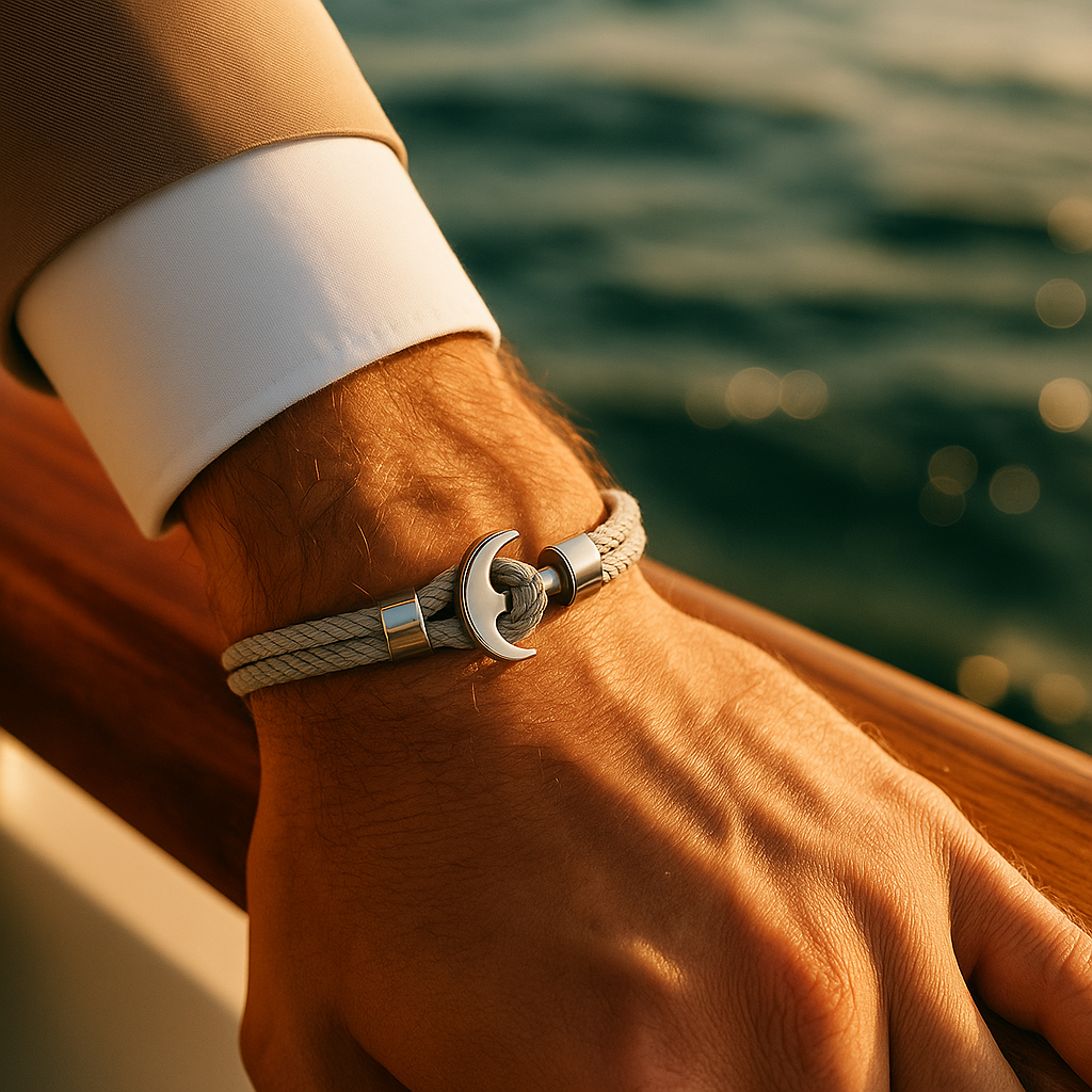 White Harbor Hook Bracelet