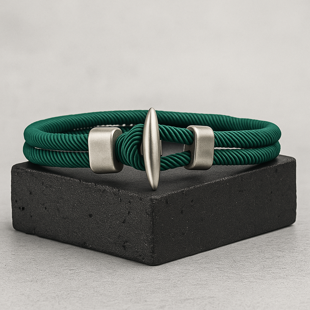 Emerald Samson Post Bracelet