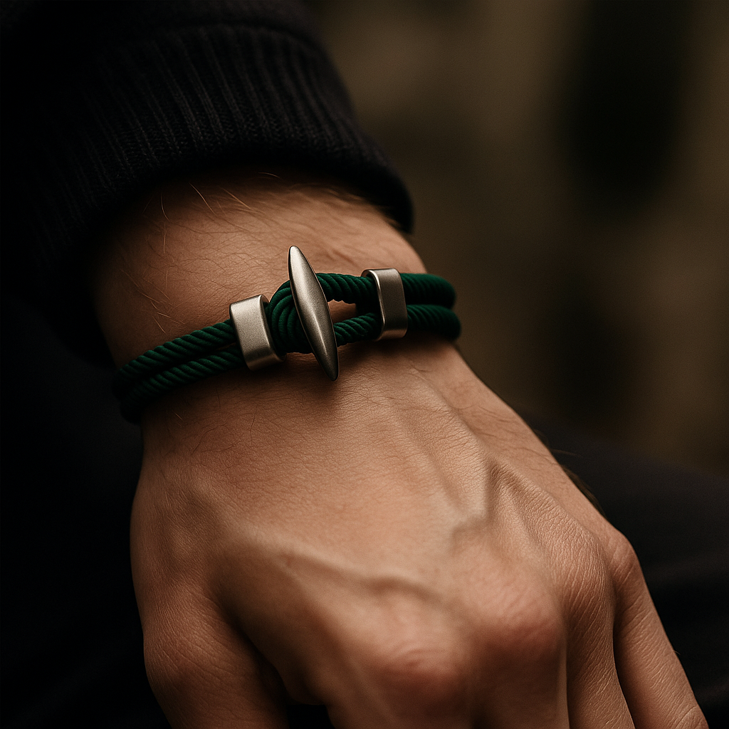 Emerald Samson Post Bracelet