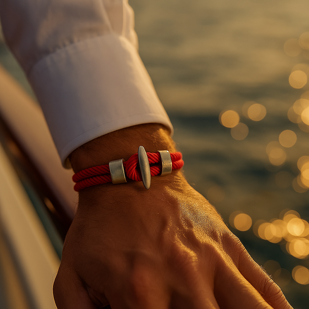 Red Sampson Post Bracelet