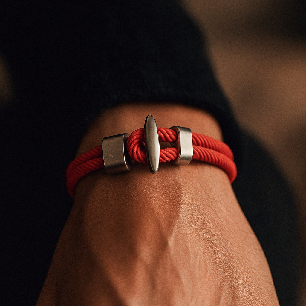 Red Sampson Post Bracelet