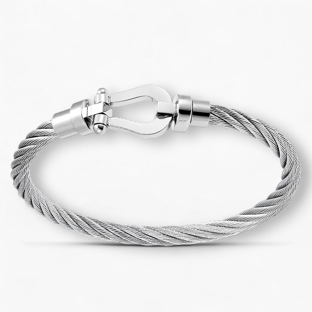 Atlas Silver Bracelet