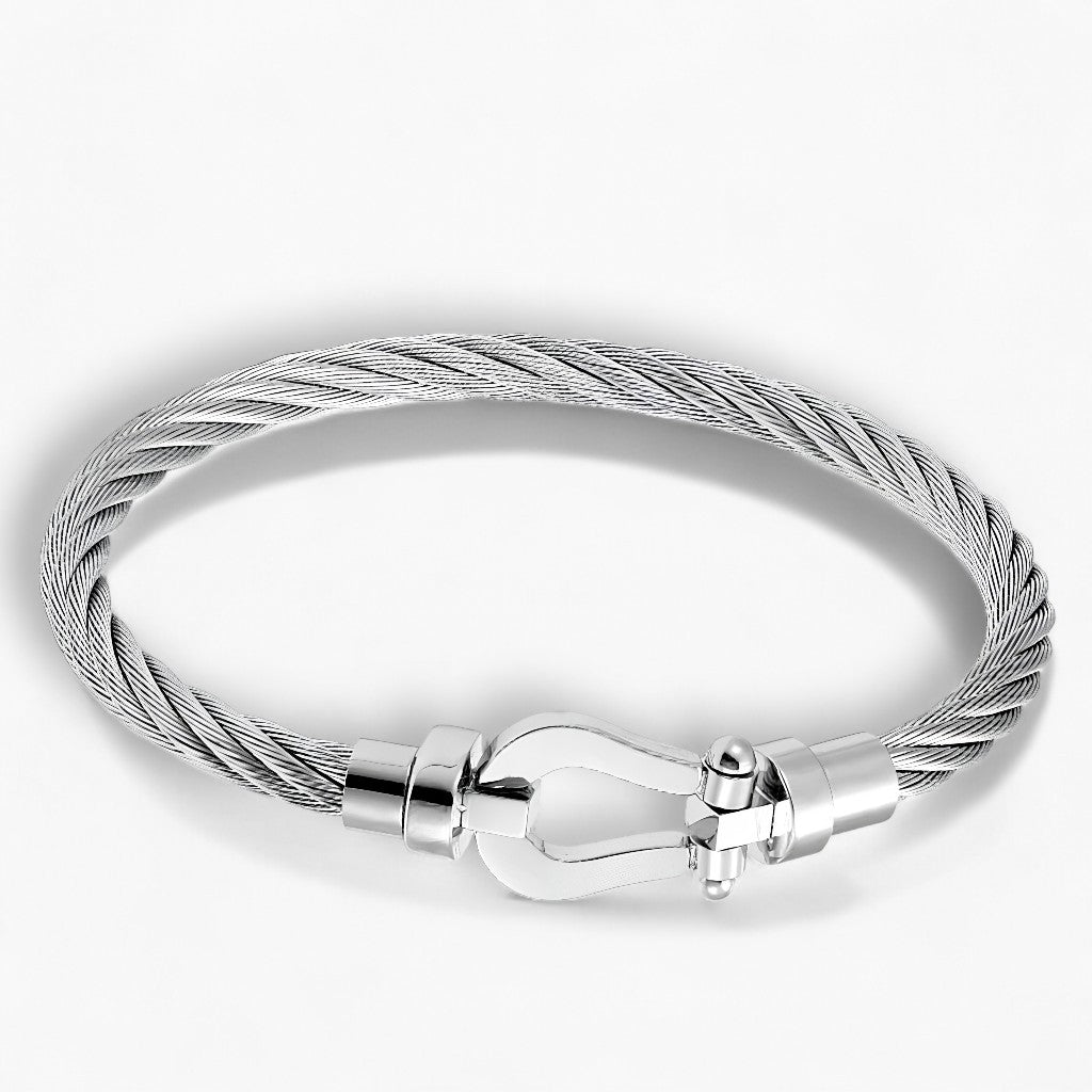 Atlas Silver Bracelet