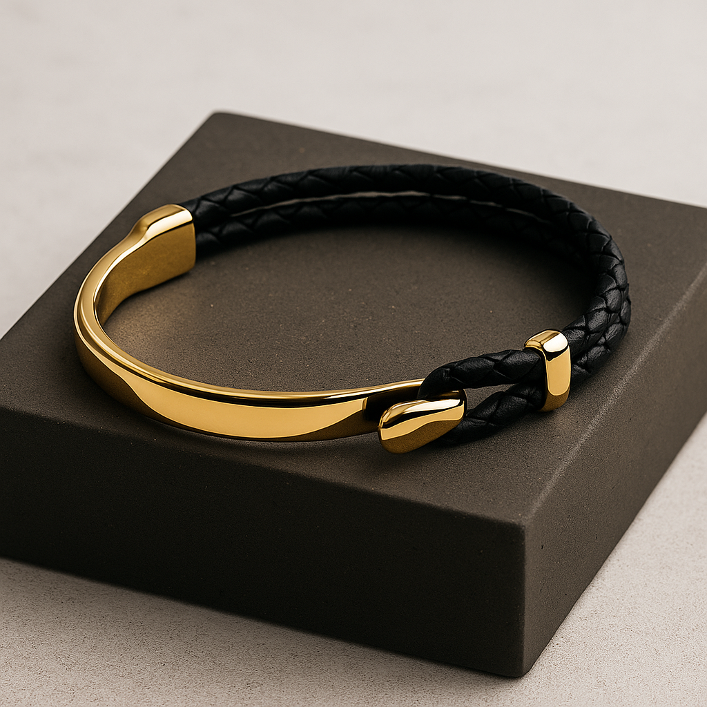 Gold Anchorage Bracelet