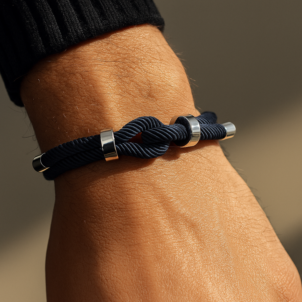 Knotis Navy Bracelet