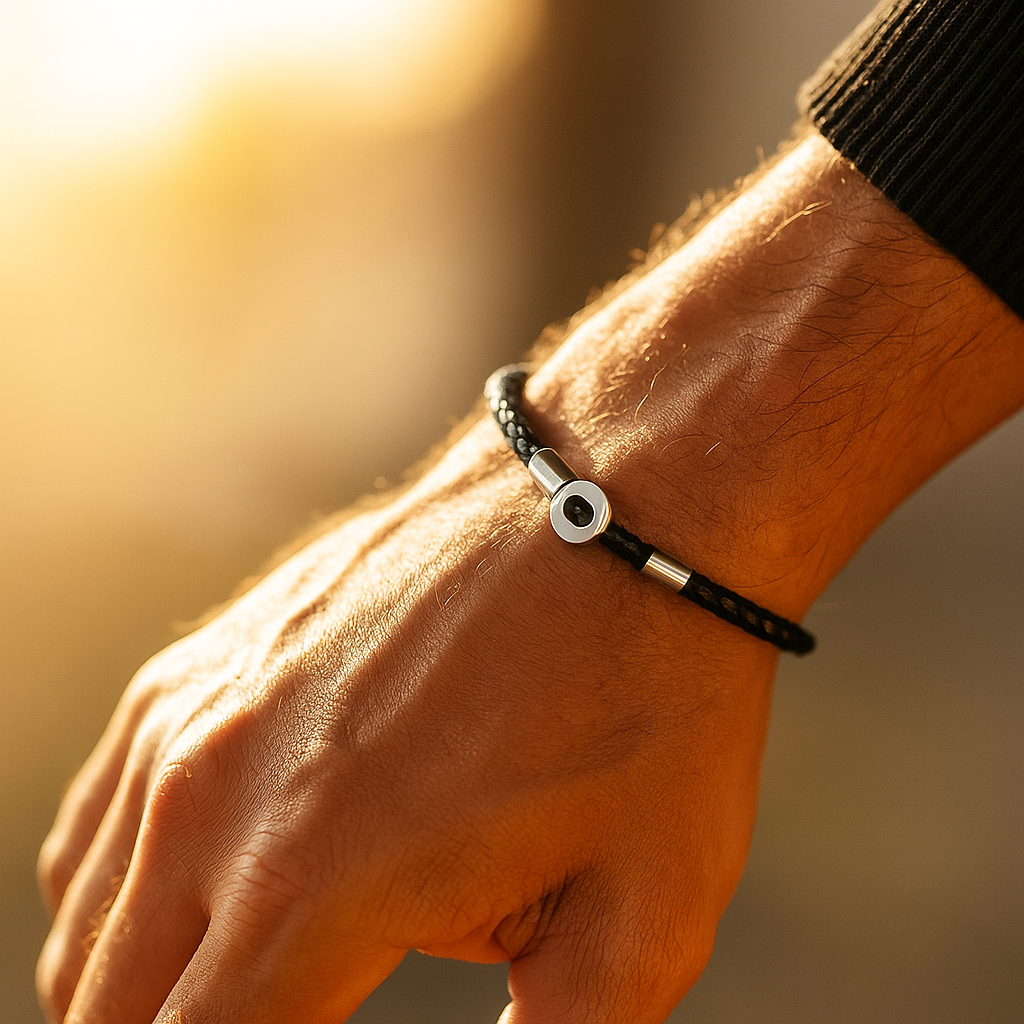 Black Bollard Bracelet