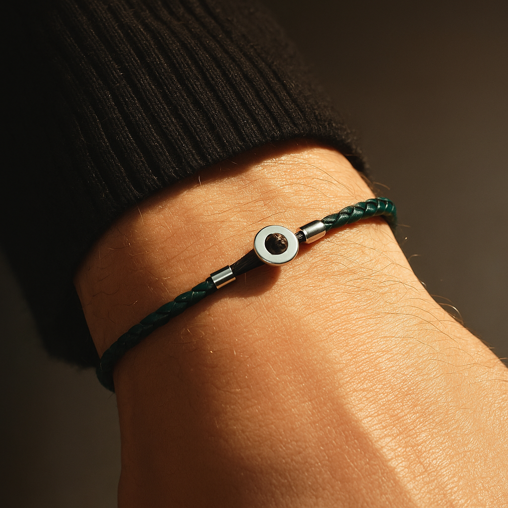 Emerald Bollard Bracelet
