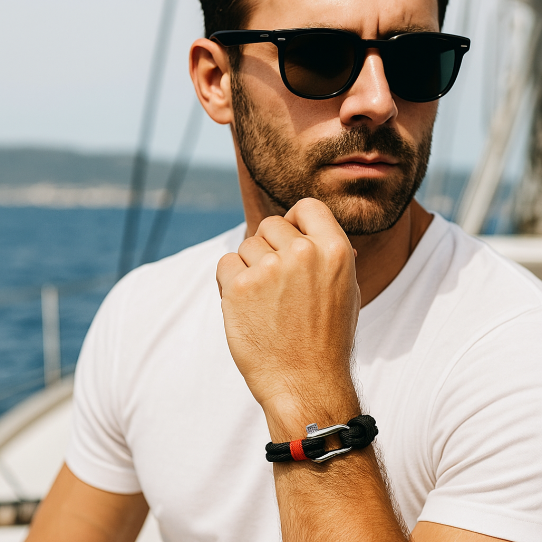 Crimson Black Bracelet