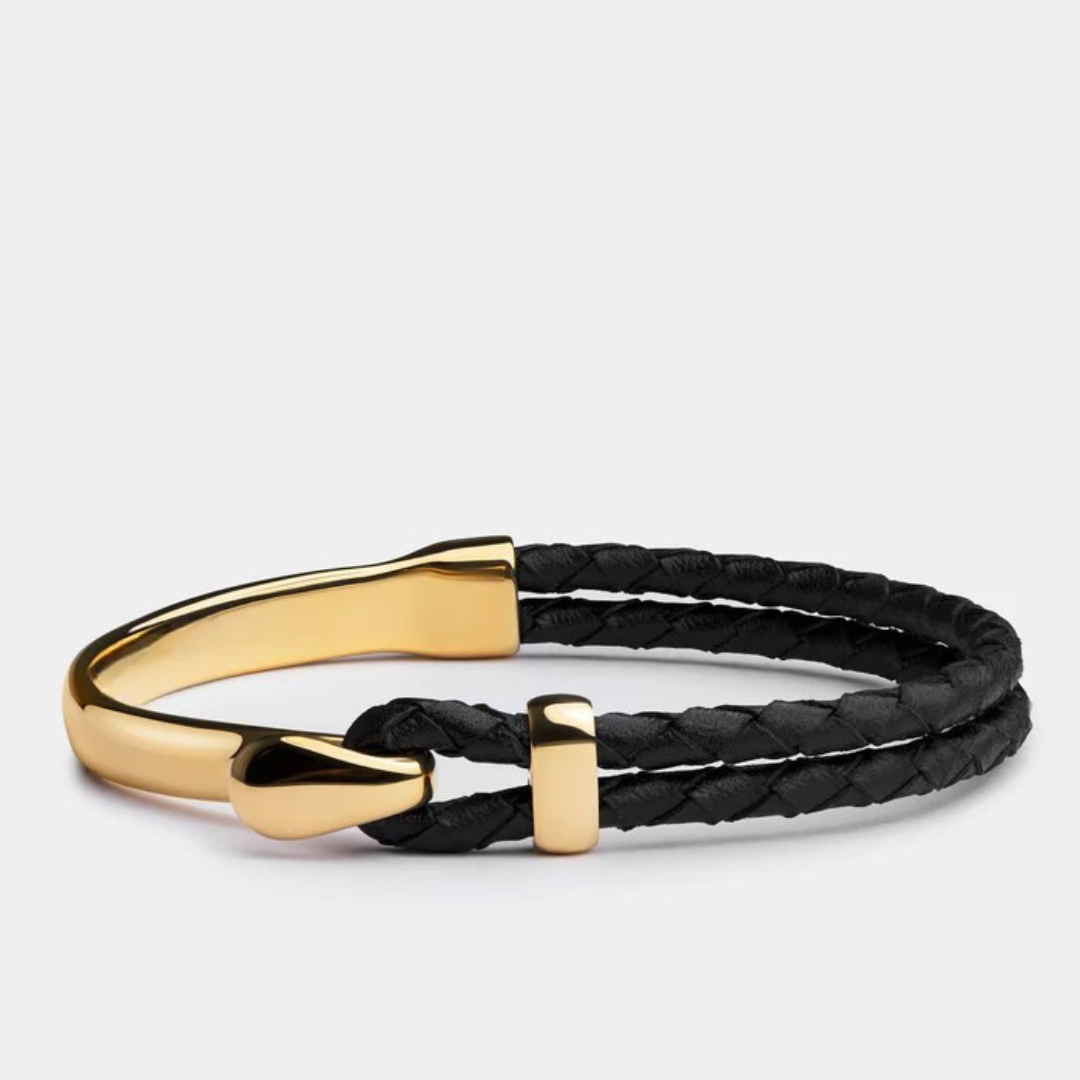 Gold Anchorage Bracelet