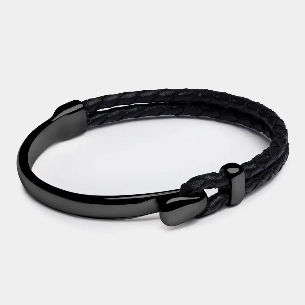 Black Anchorage Bracelet
